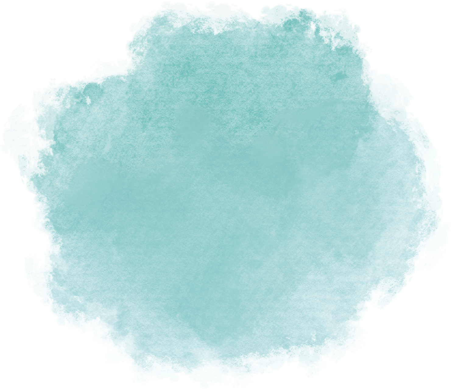 Mint green  watercolor stain paint background splash texture